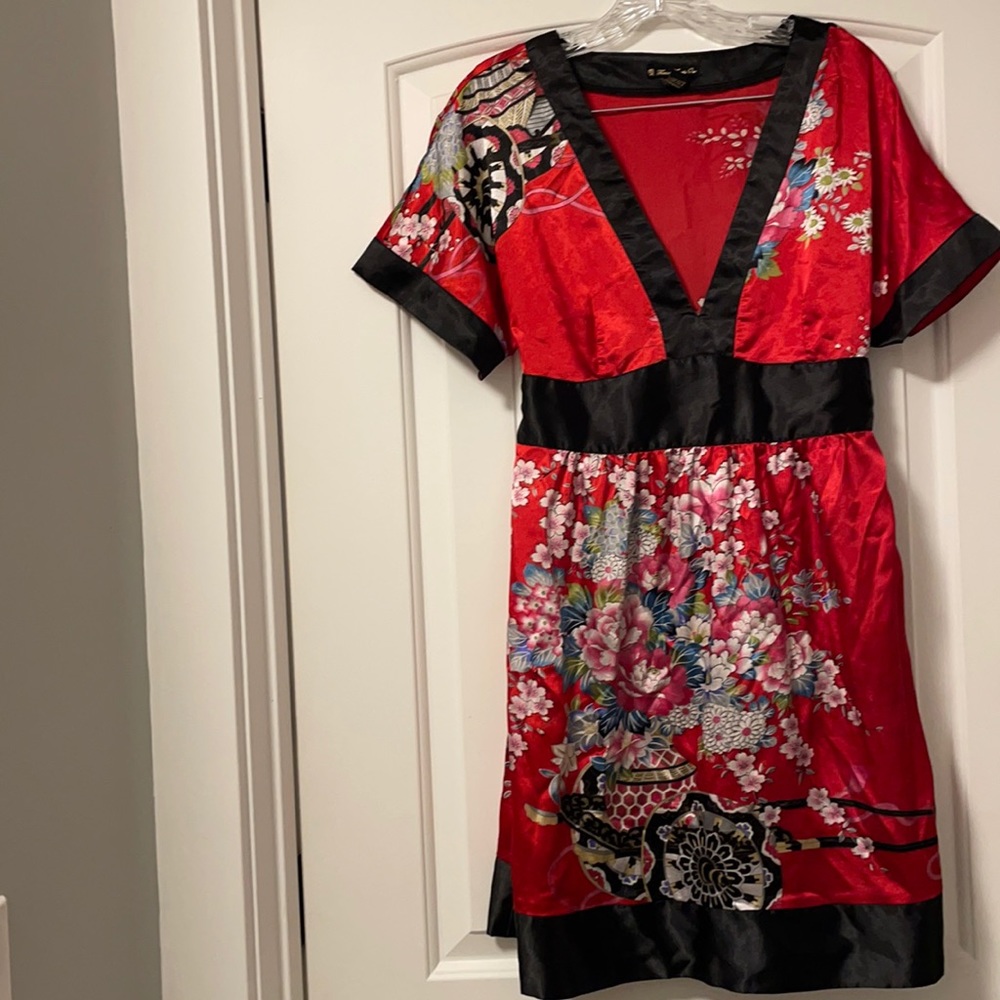 Satin dress